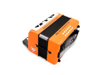 Hohner El Rey Del Vallenato ADG (Lá-Ré-Sol) Laranja/Cromado Hohner El Rey Del Vallenato ADG (Lá-Ré-Sol) Laranja/Cromado